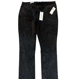 NWT VIGOSS / Ace High Rise Straight Black Jeans, 18W